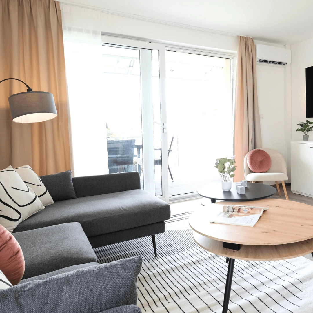 Ferienwohnung Wohnzimmer